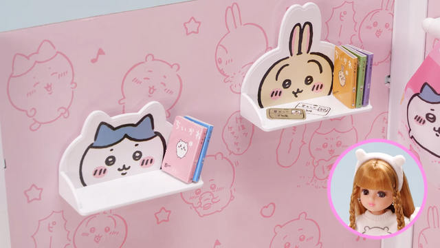 夢のようなお部屋…「ちいかわ」リカちゃんハウスの完成度が高い！当たり一面推しで埋め尽くされた、コラボルームが登場