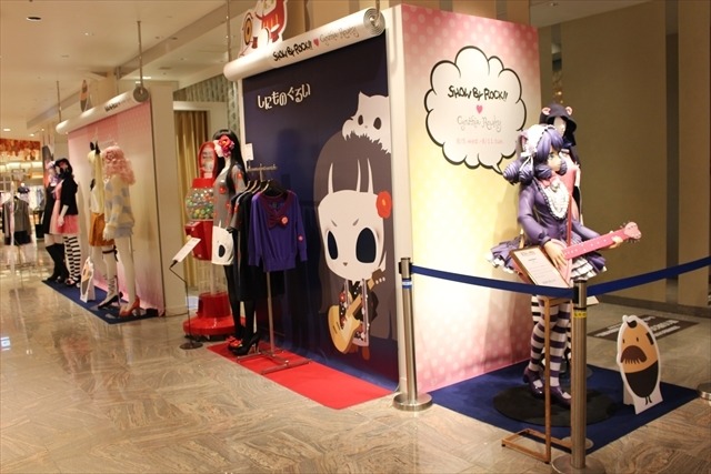 「SHOW BY ROCK!!」のオシャレアイテムがいっぱい　伊勢丹新宿店コラボショップをレポート