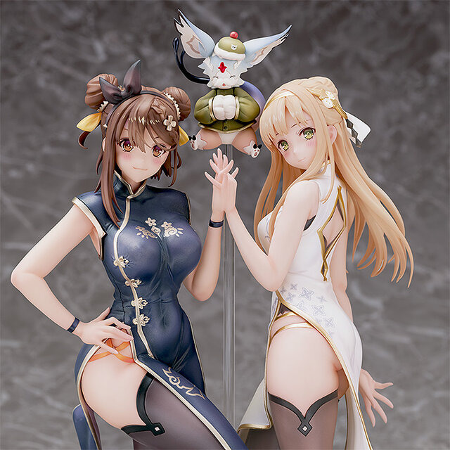 スリットから覗く太ももにくぎ付け！「ライザ＆クラウディア」チャイナドレスフィギュアの予約締切が迫る
