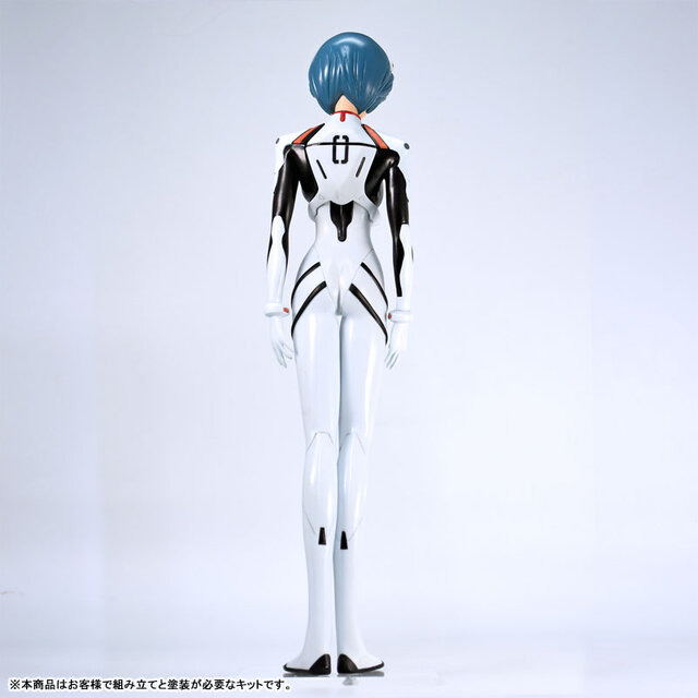 90年代に発売の全高約43cmの「綾波レイ」ソフビが復刻！「エヴァンゲリオン」初号機も一緒に、組立キットで自由に作れるフィギュアが再び降臨