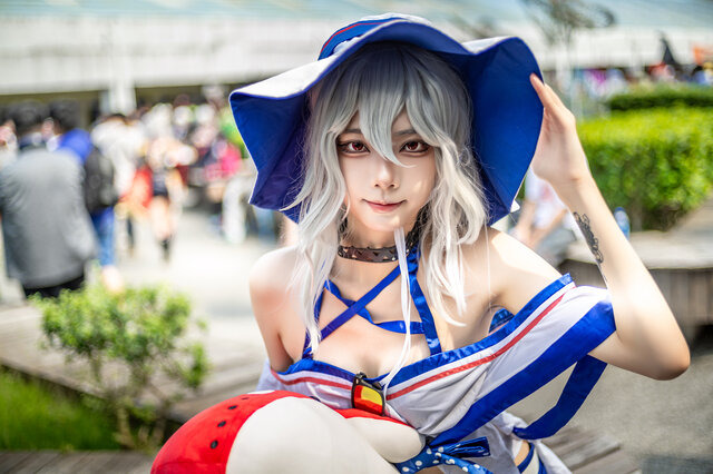 スカジ『アークナイツ』／四巫日Momihi（Instagram：momihi__444）