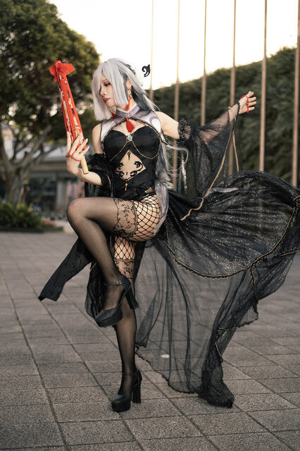 『原神』申鶴（同人衣装）／ひよっこ（X：@nakukotogadekin）