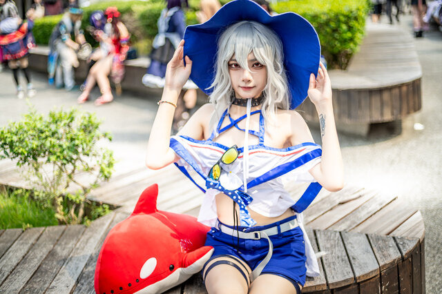 スカジ『アークナイツ』／四巫日Momihi（Instagram：momihi__444）