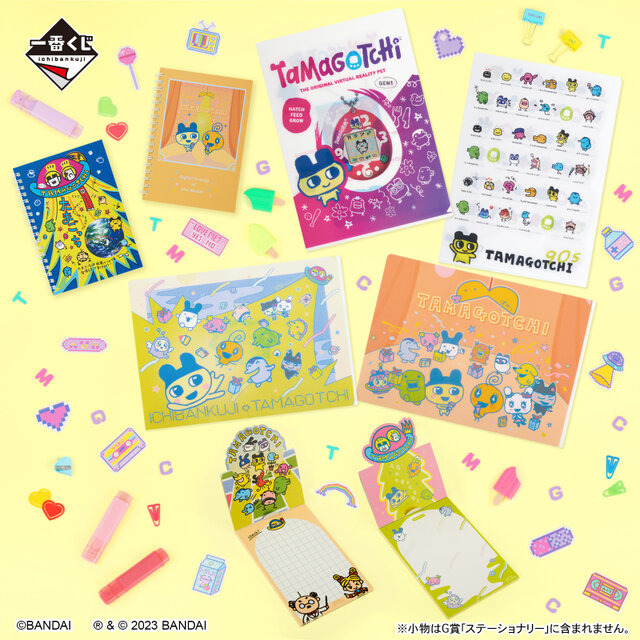 一番くじ「たまごっち」が再販決定！限定柄の「Original Tamagotchi」など懐かしいデザインのアイテムが盛り沢山