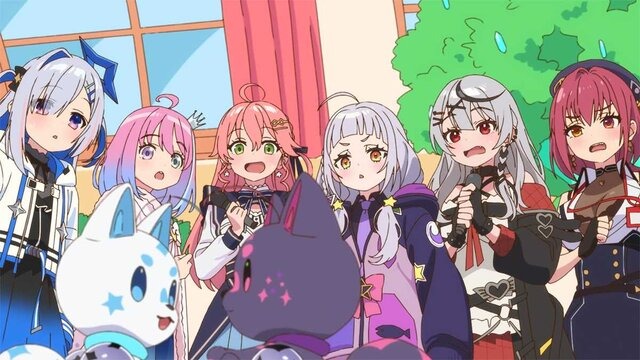 ホロライブ・宝鐘マリン、紫咲シオンらが“魔法少女”に!?新プロジェクト「魔法少女ホロウィッチ！」アニメPV＆漫画が公開、5月16日20時にはSP配信も