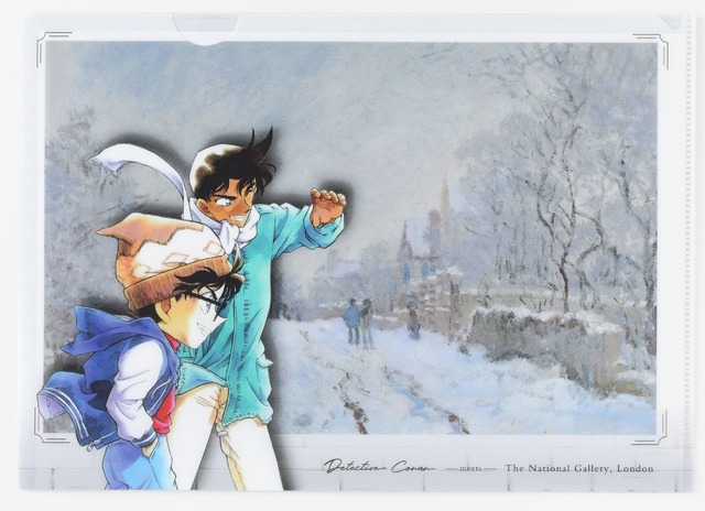 『名探偵コナン』×「ロンドン ナショナル・ギャラリー」クリアファイル