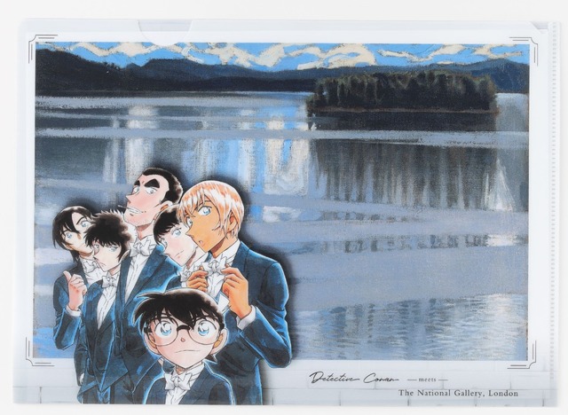 『名探偵コナン』×「ロンドン ナショナル・ギャラリー」クリアファイル