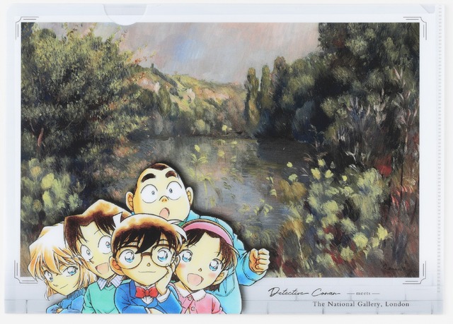 『名探偵コナン』×「ロンドン ナショナル・ギャラリー」クリアファイル