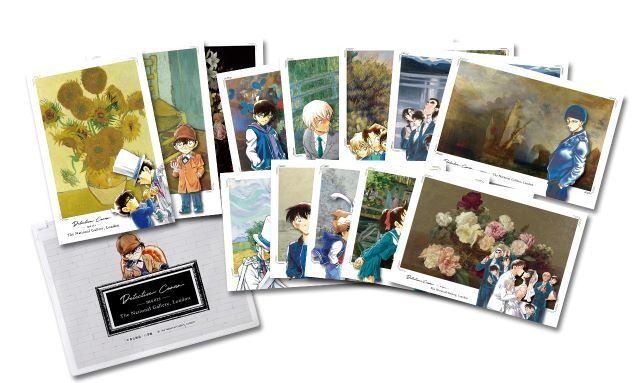 『名探偵コナン』×「ロンドン ナショナル・ギャラリー」ポストカードセット