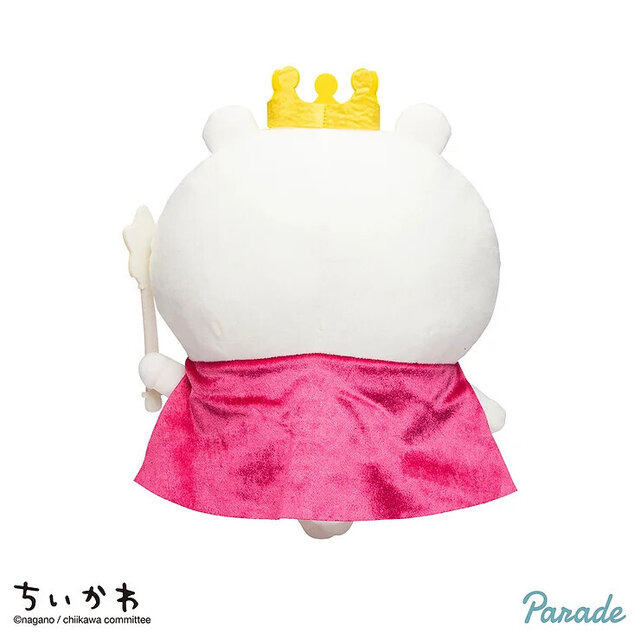 王様衣装がかわいい！ちいかわ＆ハチワレをお祝いした「誕生日なちいかわBIGぬいぐるみ」がプライズで登場
