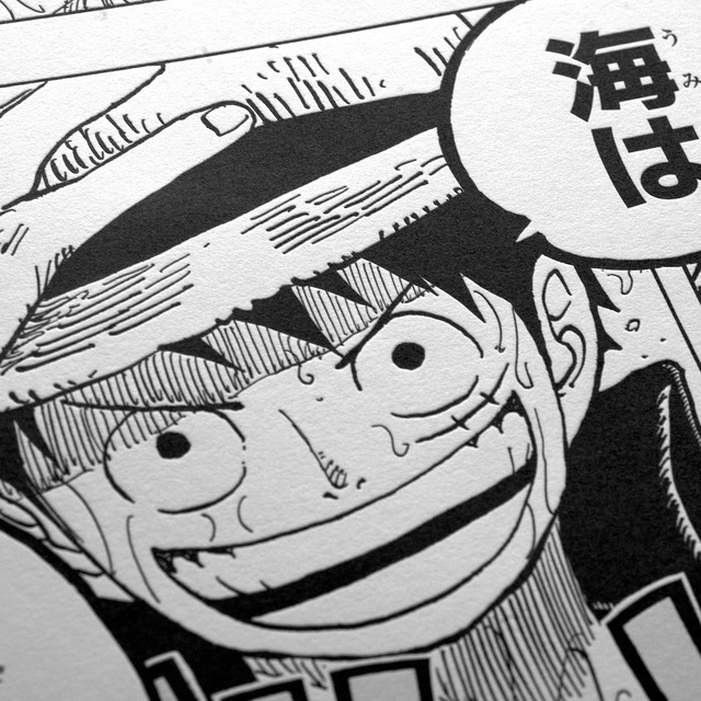 尾田栄一郎「ONE PIECE /海は海賊が相手だ!!!」部分写真。(C)2024, Eiichiro Oda／Shueisha Inc. All rights reserved.