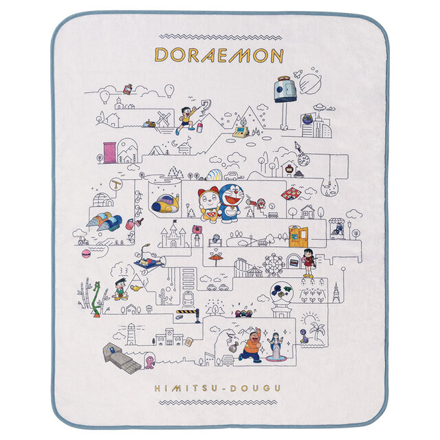 「ドラえもん」新作一番くじには、大好きなひみつ道具がいっぱい！タイムマシンのフィギュアやアンキパン型タオルなど全ラインナップ公開