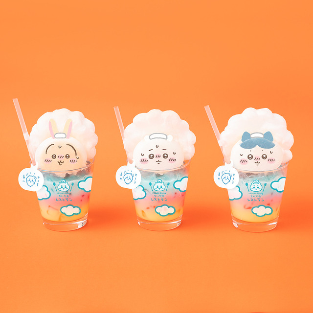 『ちいかわ』溶けちゃいそう...温泉風ヨーグルトドリンク（C）nagano / chiikawa committee