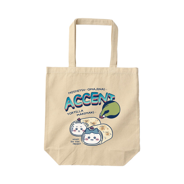 『ちいかわ』トートバッグACCENT（C）nagano / chiikawa committee