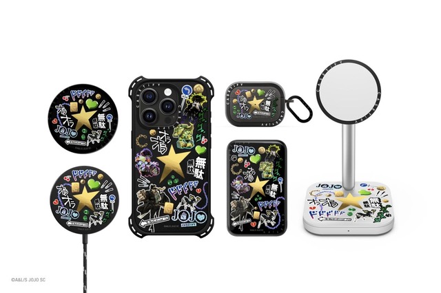 「アニメ ジョジョの奇妙な冒険 スターダストクルセイダース x CASETiFY」C）A&amp;L/S JOJO SC