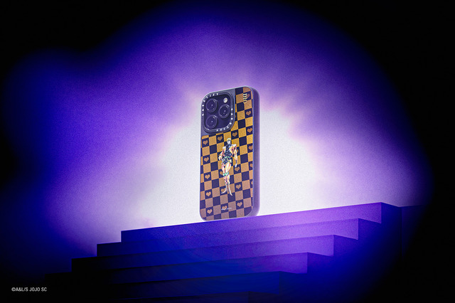 「アニメ ジョジョの奇妙な冒険 スターダストクルセイダース x CASETiFY」C）A&amp;L/S JOJO SC