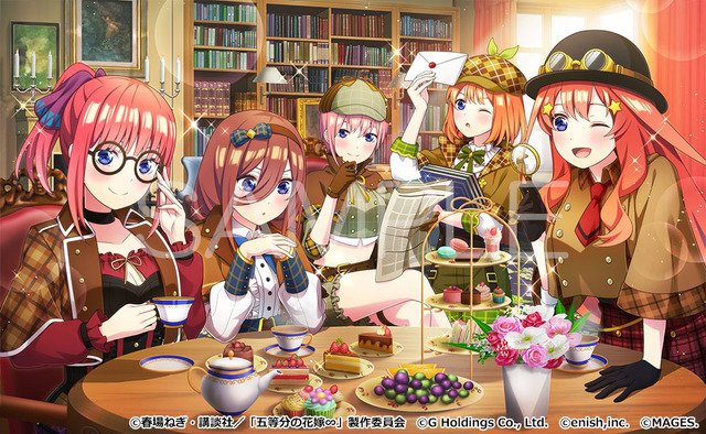 『五等分の花嫁 ごとぱずストーリー 2nd』店舗別特典 上新電機