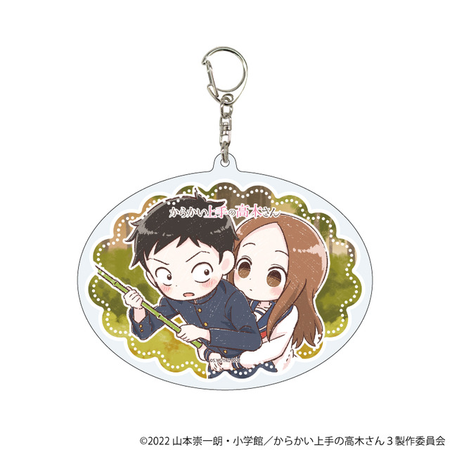『からかい上手の高木さん』デカアクリルキーホルダー（C）2022 山本崇一朗・小学館／からかい上手の高木さん３製作委員会
