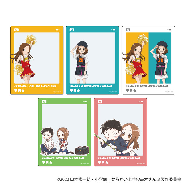 『からかい上手の高木さん』アクリルカード（C）2022 山本崇一朗・小学館／からかい上手の高木さん３製作委員会