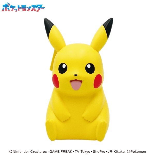 ピカチュウ、パモにお金を貯金！『ポケモン』ころんとかわいいソフビフィギュア型貯金箱が登場