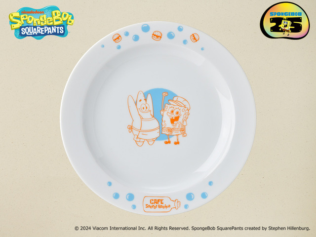 『スポンジ・ボブ』CAFE Secret Recipe「スーベニアプレート」