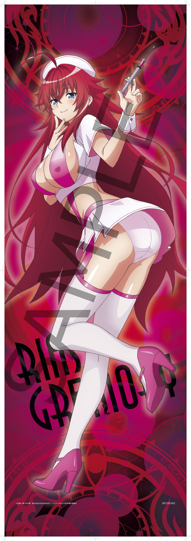 『ハイスクールD×D HERO』リアス・グレモリー ナースver.  KADOKAWAスペシャルセット B1半裁タペストリー（C）石踏一榮・みやま零／株式会社KADOKAWA刊／ハイスクールD×D HERO製作委員会