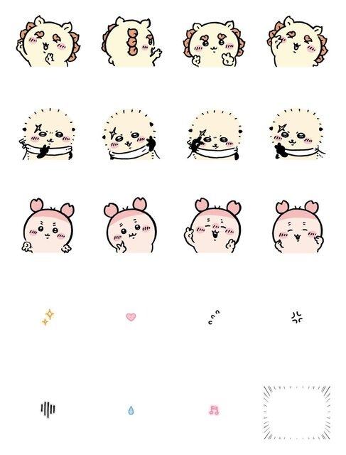 “ちいかわ”は涙を流してダブルピース！表情も豊かでじっくり見ちゃうLINEスタンプが新登場―アレンジ機能にも使えるエフェクトパーツも