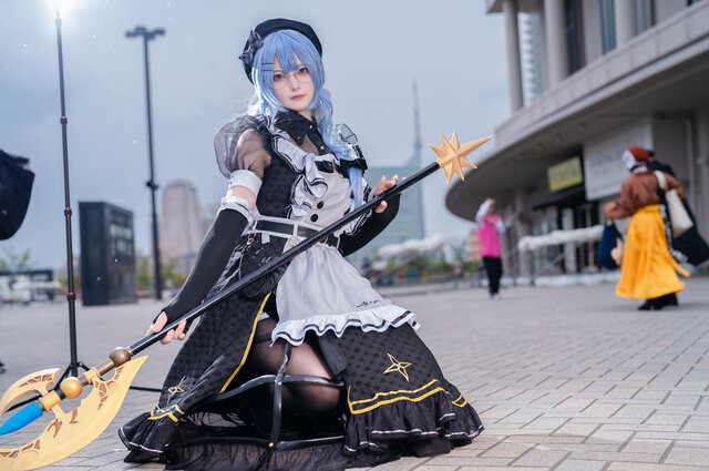 星街すいせい「ホロライブ」／詩羽りう（X：@_nxuiy）