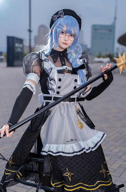 星街すいせい「ホロライブ」／詩羽りう（X：@_nxuiy）