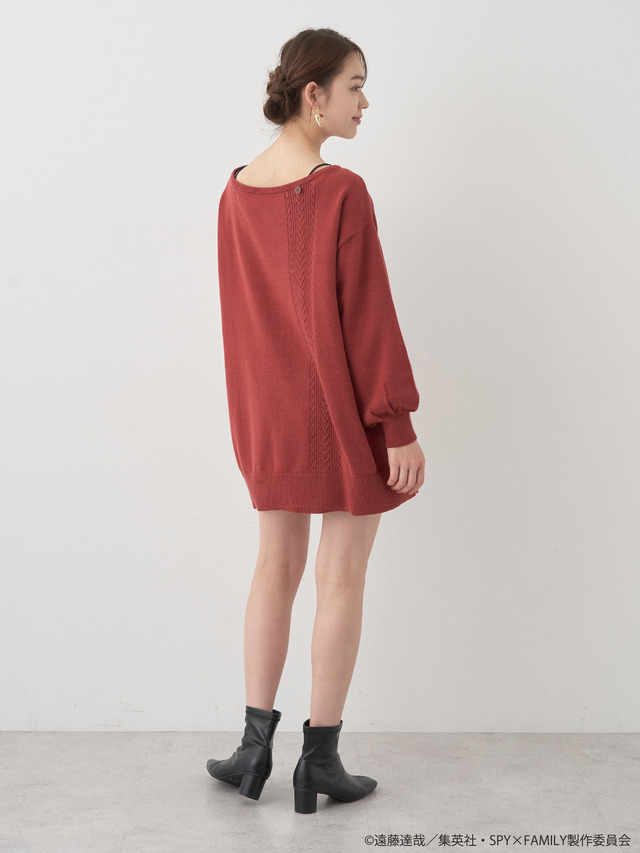 ヨルイメージニットチュニック（C）遠藤達哉／集英社・SPY×FAMILY製作委員会