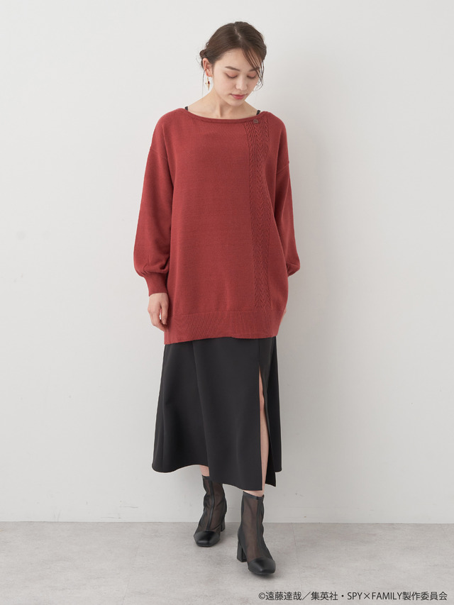 ヨルイメージニットチュニック（C）遠藤達哉／集英社・SPY×FAMILY製作委員会