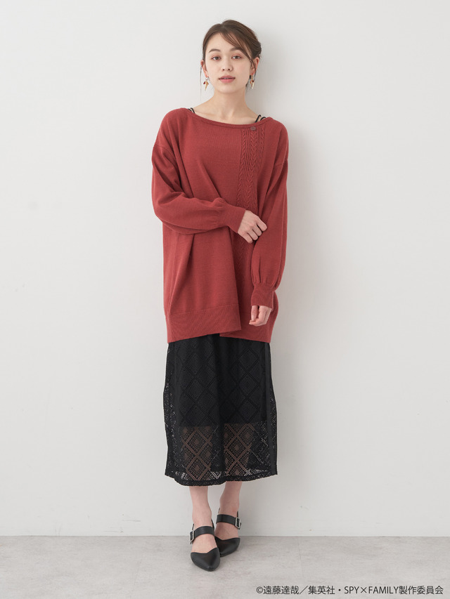 ヨルイメージニットチュニック（C）遠藤達哉／集英社・SPY×FAMILY製作委員会