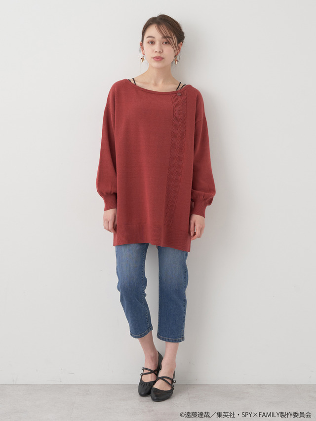 ヨルイメージニットチュニック（C）遠藤達哉／集英社・SPY×FAMILY製作委員会