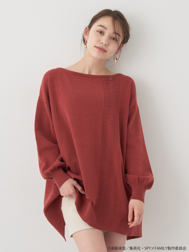 ヨルイメージニットチュニック（C）遠藤達哉／集英社・SPY×FAMILY製作委員会