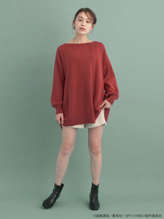 ヨルイメージニットチュニック（C）遠藤達哉／集英社・SPY×FAMILY製作委員会