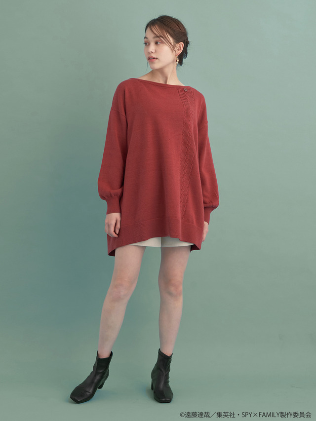 ヨルイメージニットチュニック（C）遠藤達哉／集英社・SPY×FAMILY製作委員会