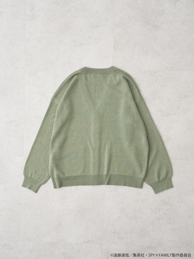 ボンドイメージニットカーディガン（C）遠藤達哉／集英社・SPY×FAMILY製作委員会