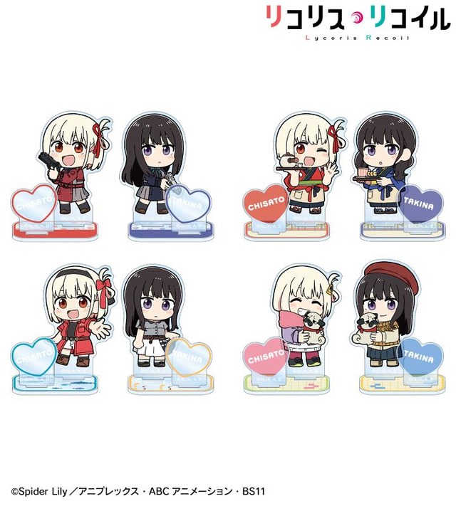 「『リコリス・リコイル』荒*」アクリルスタンド（C）Spider Lily／アニプレックス・ABCアニメーション・BS11