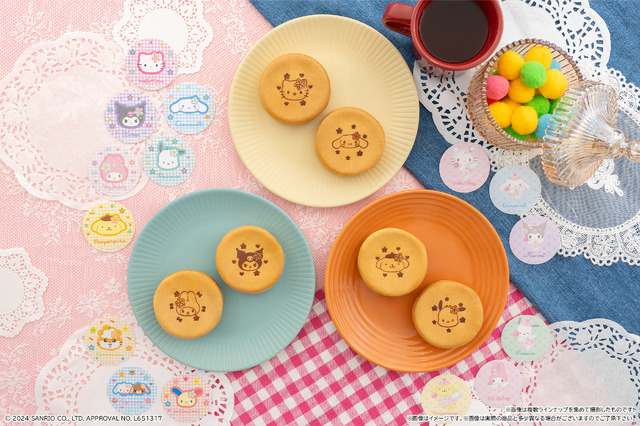 「サンリオキャラクターズ まんまる焼き 2024」(C)2024 SANRIO CO., LTD. APPROVAL NO. L651317