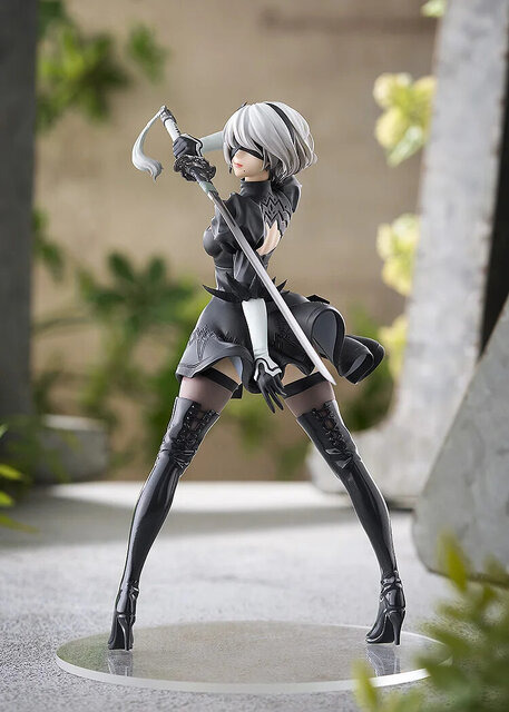 ひらめくスカートから覗く太もも…！『ニーア オートマタ』より「2B」「9S」がお手頃価格でフィギュア化―2人揃えて並べたい