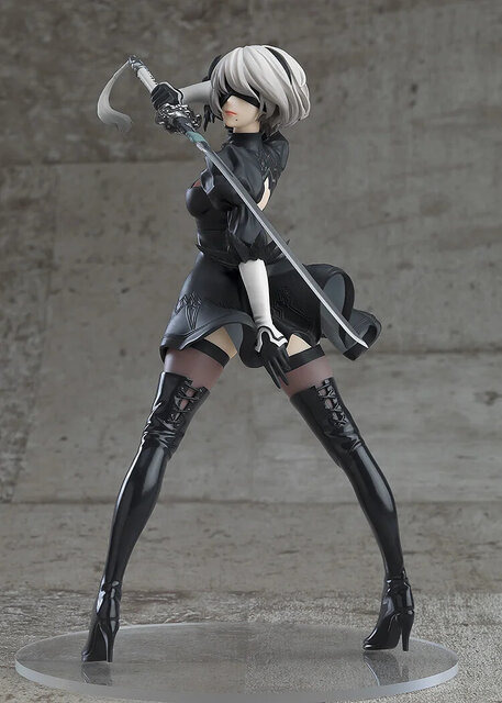 ひらめくスカートから覗く太もも…！『ニーア オートマタ』より「2B」「9S」がお手頃価格でフィギュア化―2人揃えて並べたい