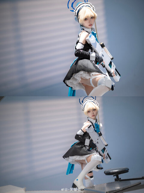 トキ『ブルーアーカイブ』／矢量魚（Weibo：-矢量魚-）