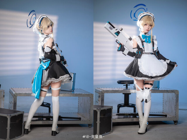 トキ『ブルーアーカイブ』／矢量魚（Weibo：-矢量魚-）