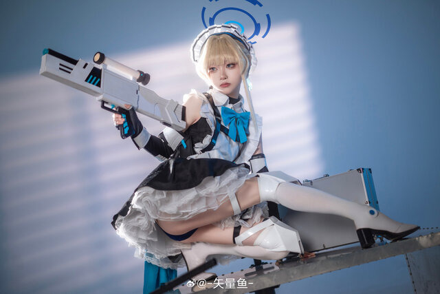 トキ『ブルーアーカイブ』／矢量魚（Weibo：-矢量魚-）