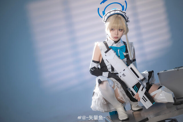 トキ『ブルーアーカイブ』／矢量魚（Weibo：-矢量魚-）