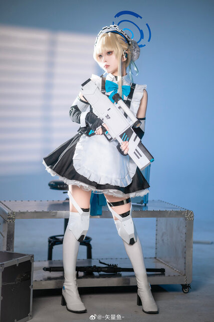 トキ『ブルーアーカイブ』／矢量魚（Weibo：-矢量魚-）