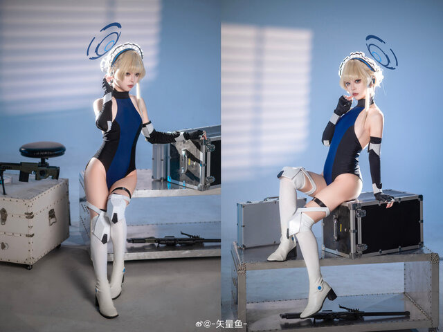 トキ『ブルーアーカイブ』／矢量魚（Weibo：-矢量魚-）