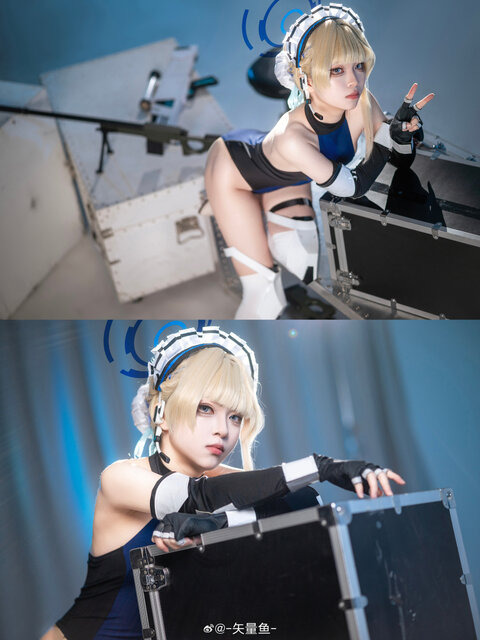 トキ『ブルーアーカイブ』／矢量魚（Weibo：-矢量魚-）