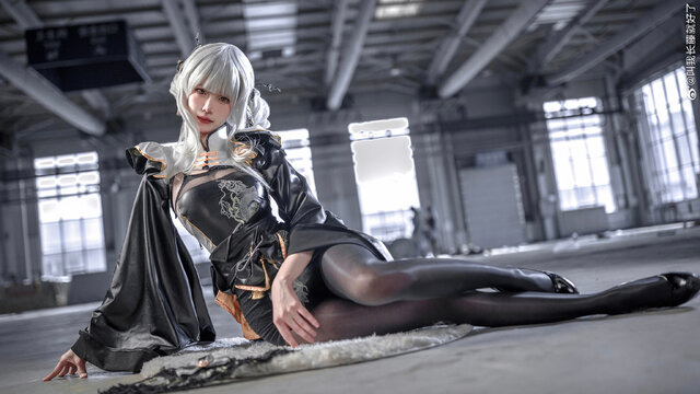 ブラン『勝利の女神:NIKKE』／长藤（Weibo：叫我长藤就好了）