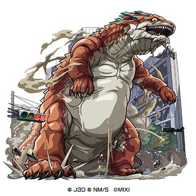 火属性　★5 オレンジの怪獣 フィリノソマ （進化）